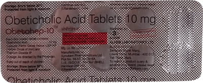 Obetohep 10mg Strip Of 10 Tablets