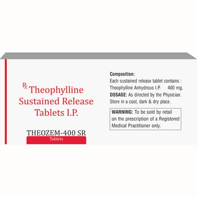 Theozem 400mg Sr Strip Of 10 Tablets