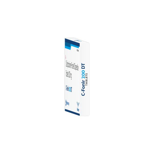 C Fonir 200mg Dt Strip Of 10 Tablets