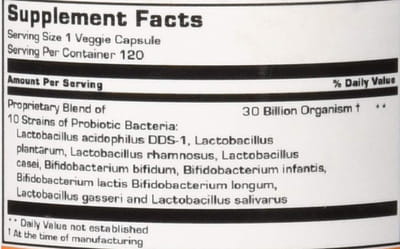 Vita 10 Bottle Of 30 Capsules