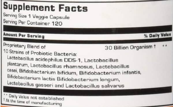 Vita 10 Bottle Of 30 Capsules