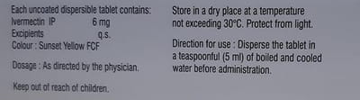 Iverhope 6mg Strip Of 10 Tablets