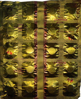 Peelife Vitamin C Orange Flavour Sugar Free Strip Of 20 Tablets