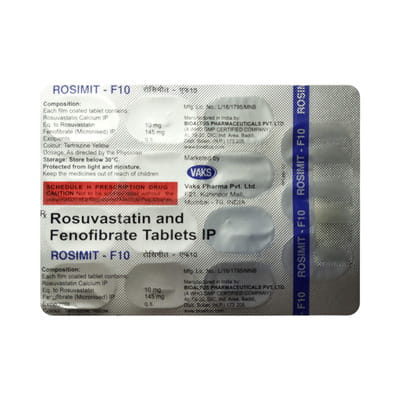 Rosimit F 10mg Strip Of 15 Tablets
