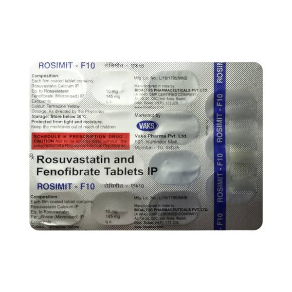 Rosimit F 10mg Strip Of 15 Tablets
