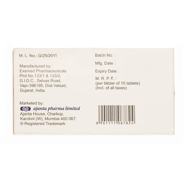 Empalo 25mg Strip Of 10 Tablets