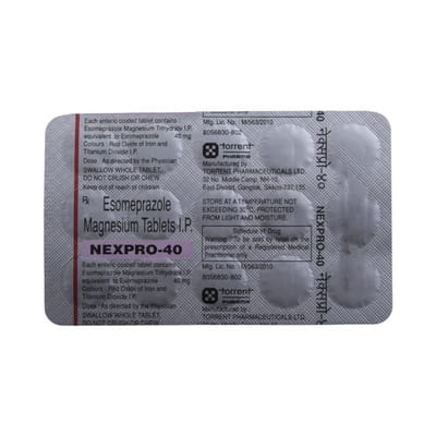 Nexpro 40 Strip Of 10 Tablets