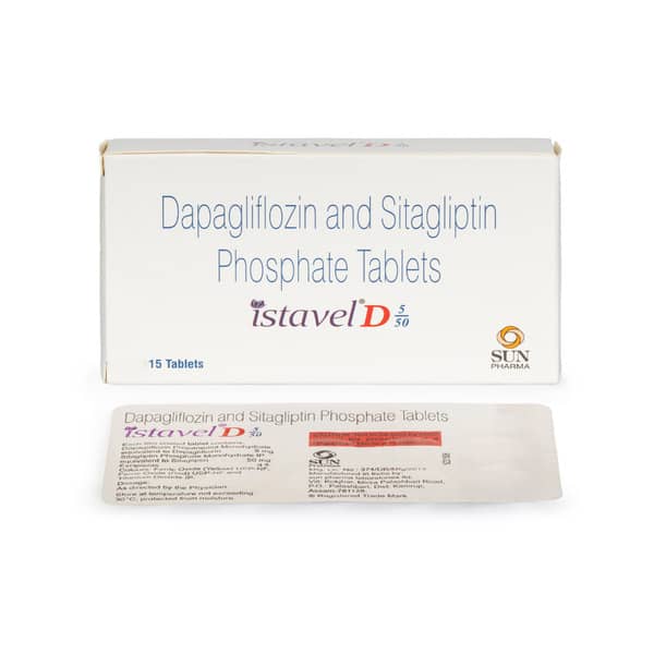 Istavel D 5/50mg Strip Of 15 Tablets
