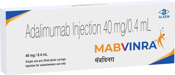 Mabvinra 40Mg Pre Filled Syringe Of 0.4Ml Injection