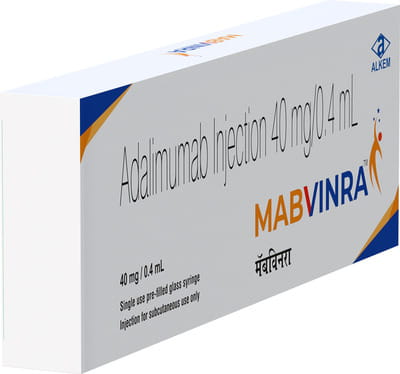 Mabvinra 40mg Pre Filled Syringe Of 0.4ml Injection