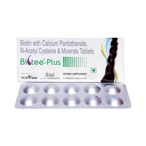 Biotee Plus Strip Of 10 Tablets