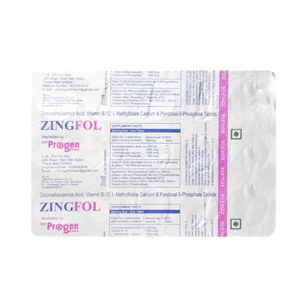 Zingfol Strip Of 15 Tablets