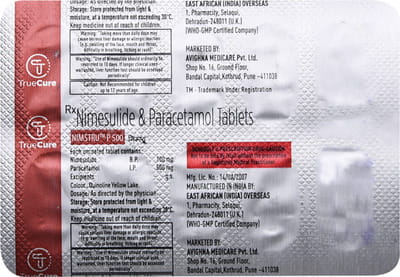 Nimstru P 500mg Strip Of 10 Tablets