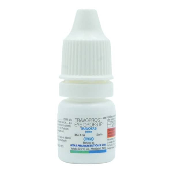 Travotas Bottle Of 3Ml Eye Drops