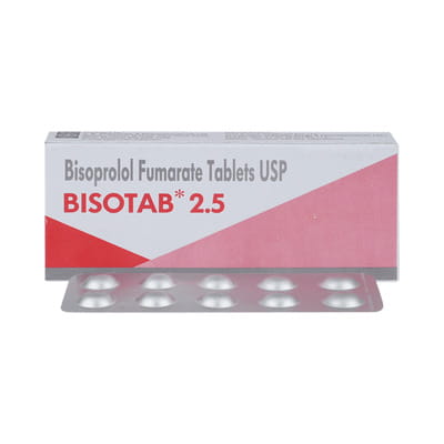 Bisotab T 2.5mg Strip Of 10 Tablets