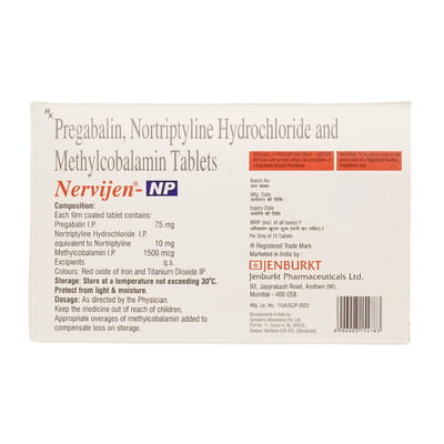 Nervijen Np Strip Of 15 Tablets
