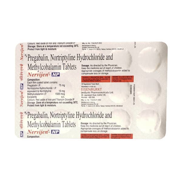 Nervijen Np Strip Of 15 Tablets