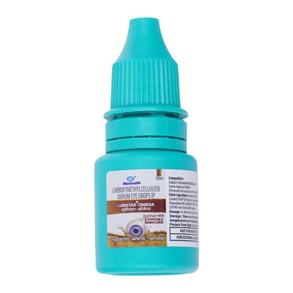 Lubistar Omega Bottle Of 10Ml Eye Drops
