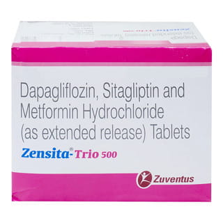 Zensita Trio 500Mg Strip Of 15 Tablets