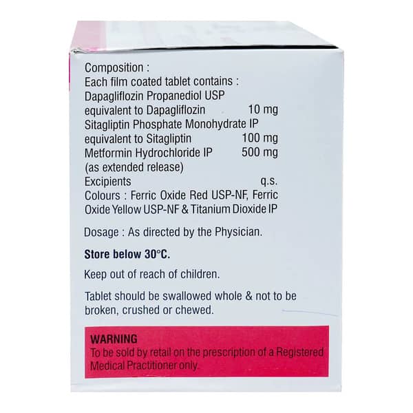 Zensita Trio 500Mg Strip Of 15 Tablets