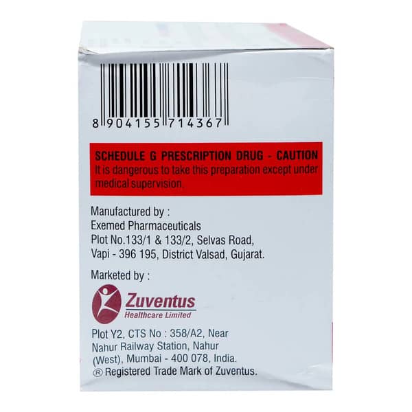 Zensita Trio 500Mg Strip Of 15 Tablets