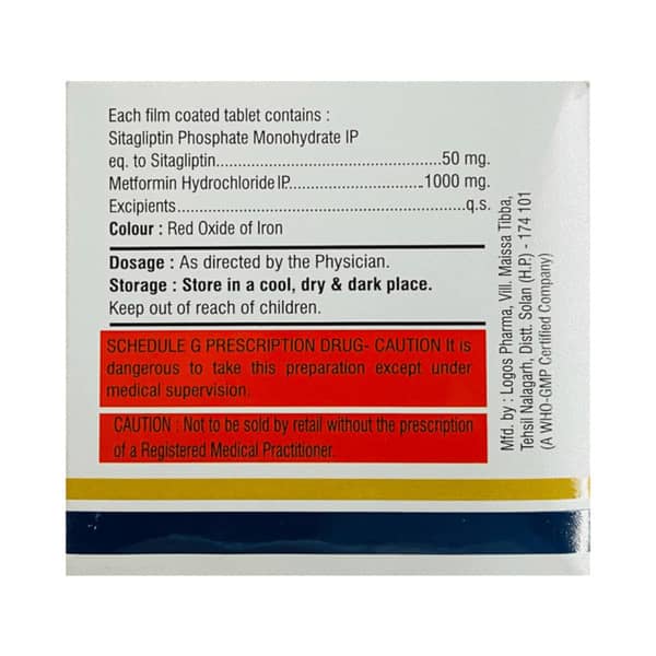 Stegsita M 50Mg Forte Strip Of 15 Tablets