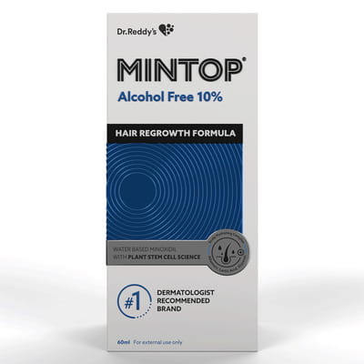 Mintop Alcohol Free 10% Bottle Of 60ml Solution