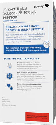 Mintop Alcohol Free 10% Bottle Of 60ml Solution