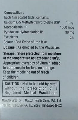 Fol Xt Strip Of 15 Tablets