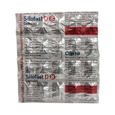 Silofast D 8mg Strip Of 20 Capsules