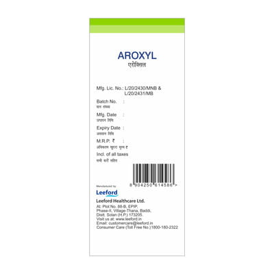 Aroxyl Bottle Of 60ml Syrup