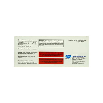 Telvilite H 40mg Strip Of 10 Tablets