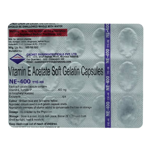 Ne 400Mg Strip Of 15 Softgel Capsules