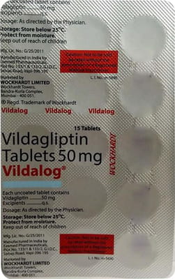 Vildalog Strip Of 15 Tablets