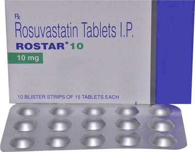 Rostar 10mg Strip Of 15 Tablets