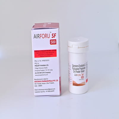 Airforu Sf 500mcg Bottle Of 30 Dpi Inhalation Capsules