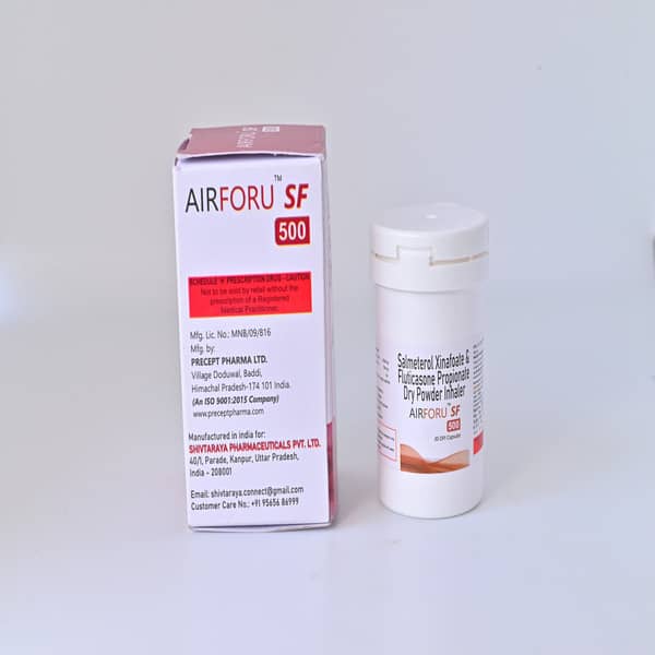 Airforu Sf 500mcg Bottle Of 30 Dpi Inhalation Capsules