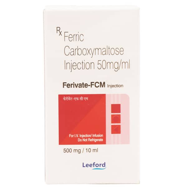 Ferivate Fcm 500Mg Vial Of 10Ml Injection