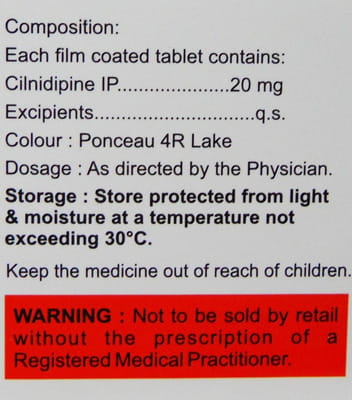 Lnbloc 20mg Strip Of 15 Tablets
