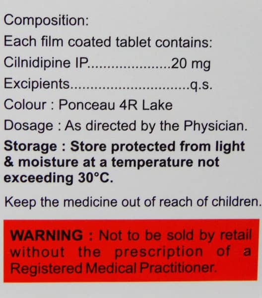 Lnbloc 20mg Strip Of 15 Tablets