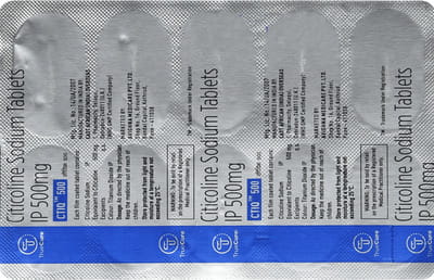 Ctiq 500mg Strip Of 10 Tablets