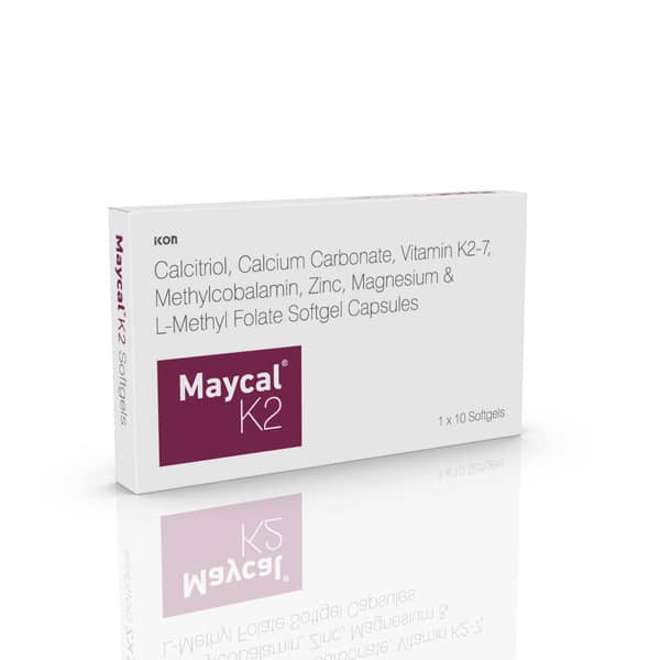Maycal K2 Strip Of 10 Softgel Capsules