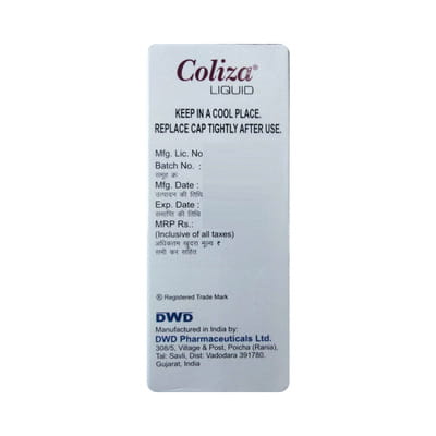 Coliza Bottle Of 30ml Liquid