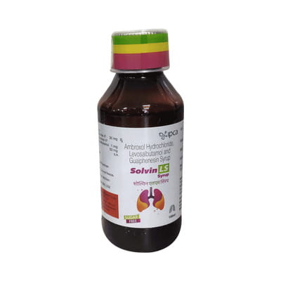 Solvin Ls Sugar Free Bottle Of 100ml Syrup