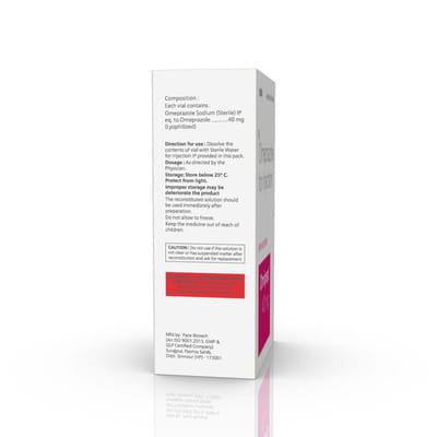 Omipep 40mg Dry Vial Of 1 Powder For Injection