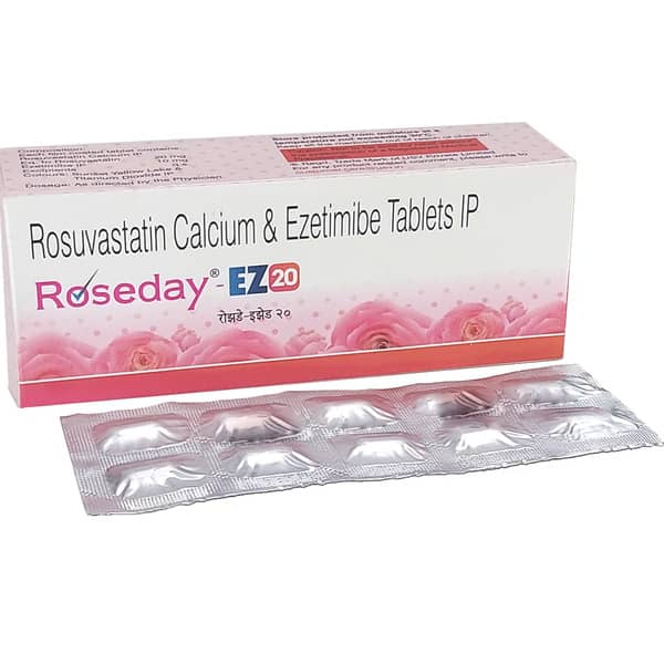 Roseday Ez 20mg Strip Of 10 Tablets
