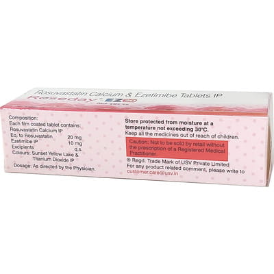 Roseday Ez 20mg Strip Of 10 Tablets