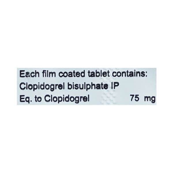 Clopinorm 75mg Strip Of 10 Tablets