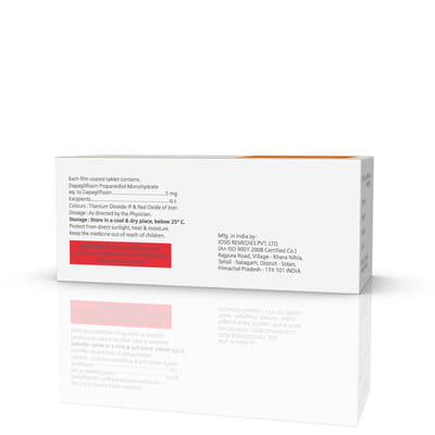 Dapatag 5mg Strip Of 10 Tablets