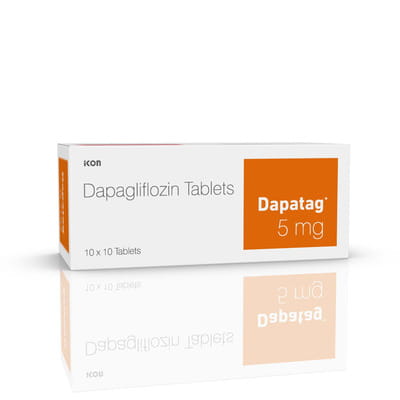 Dapatag 5mg Strip Of 10 Tablets